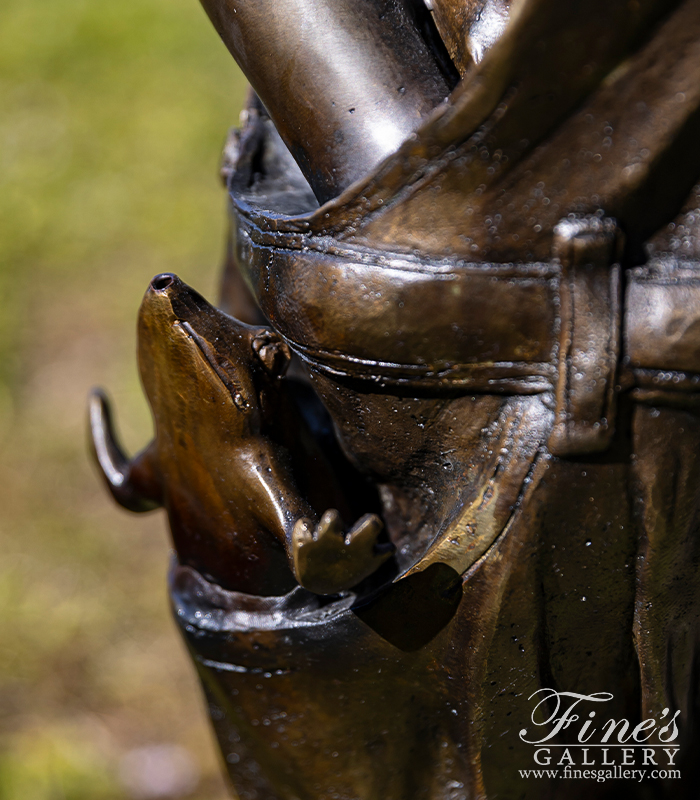 Bronze Fountains  - Boy With Frog In Pocket - BF-750